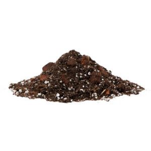 Pile of Royal Gold Soil – Kings Mix, a well-aerated, moderately amended coco peat blend