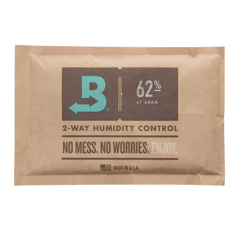 Boveda Humidity Control Packs respond to ambient conditions to add or remove moisture