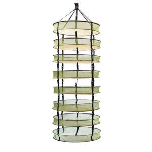 The Flower Tower Dry Rack is an easy and economical way to dry your harvested plants