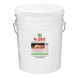 5 Gallon bucket of SNS 203 pesticide