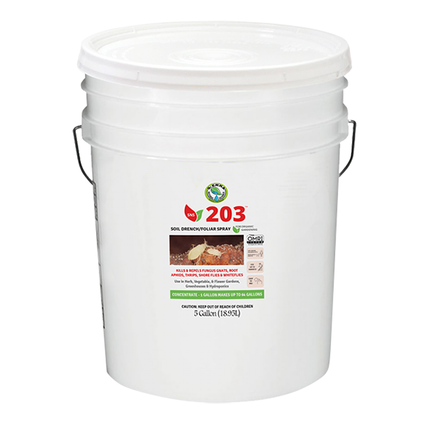 5 Gallon bucket of SNS 203 pesticide