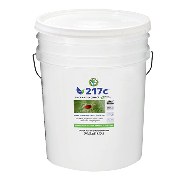 5 Gallon bucket of SNS 217C spider mite control
