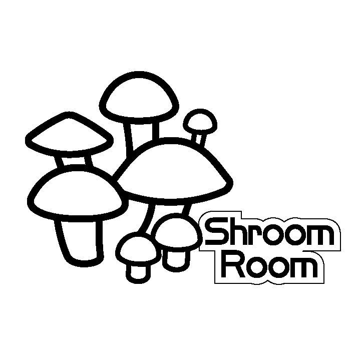 Shroom Room mushroom tent logo