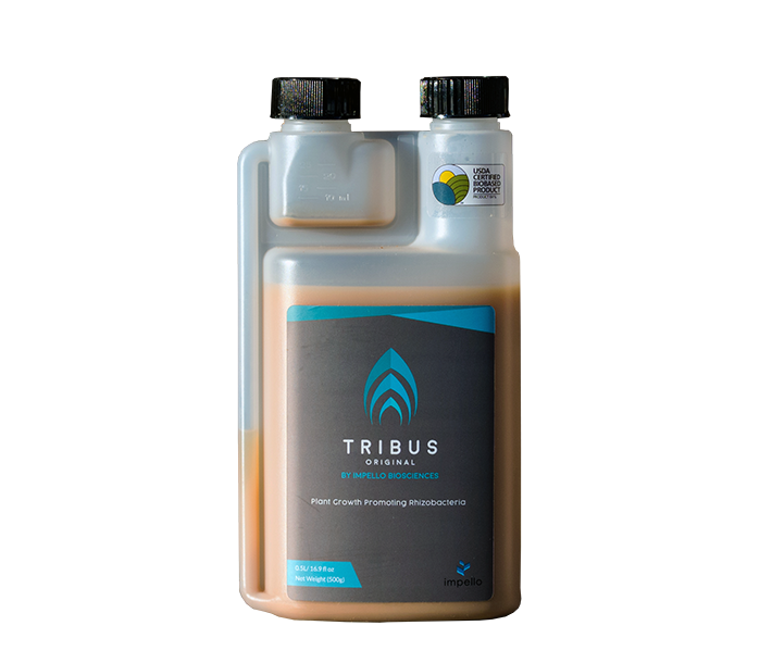 Here in half-liter size, Tribus Biostimulants helps gardeners put the forces of nature to work