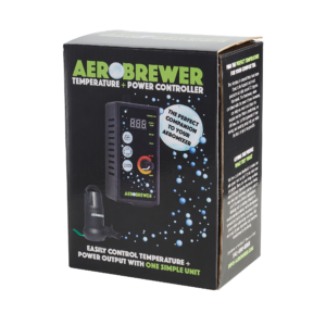 A view of the Aerobrewer packaging.