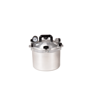 Pressure cookers like this AA910 Pressure Cooker are great sterilization options for home mycologists.