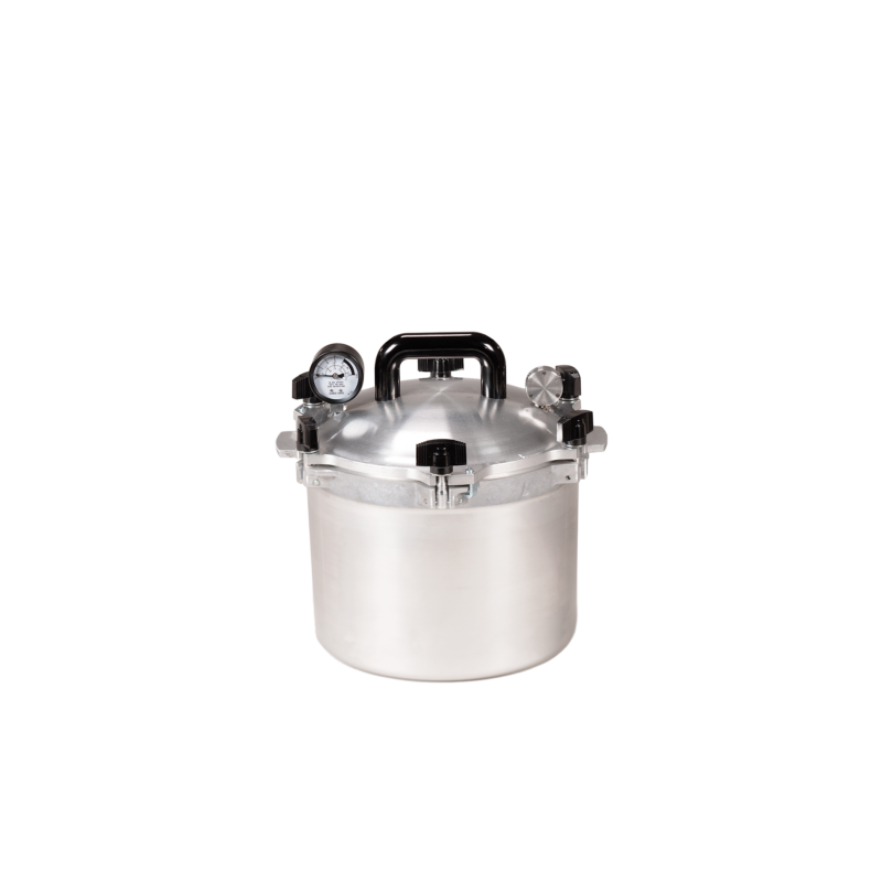 Pressure cookers like this AA910 Pressure Cooker are great sterilization options for home mycologists.