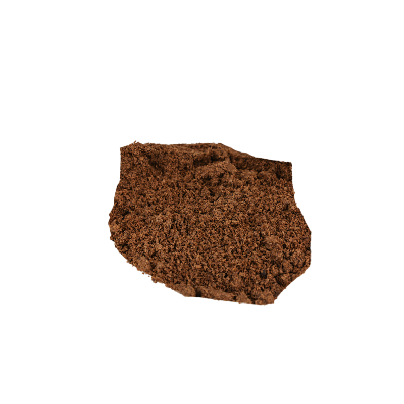 A slightly zoomed out image of the woodlovr substrate from north spore - a pile of brown hardwood shavings.